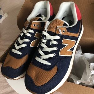 New Balance x Levi’s 574 Running shoes (NWT)